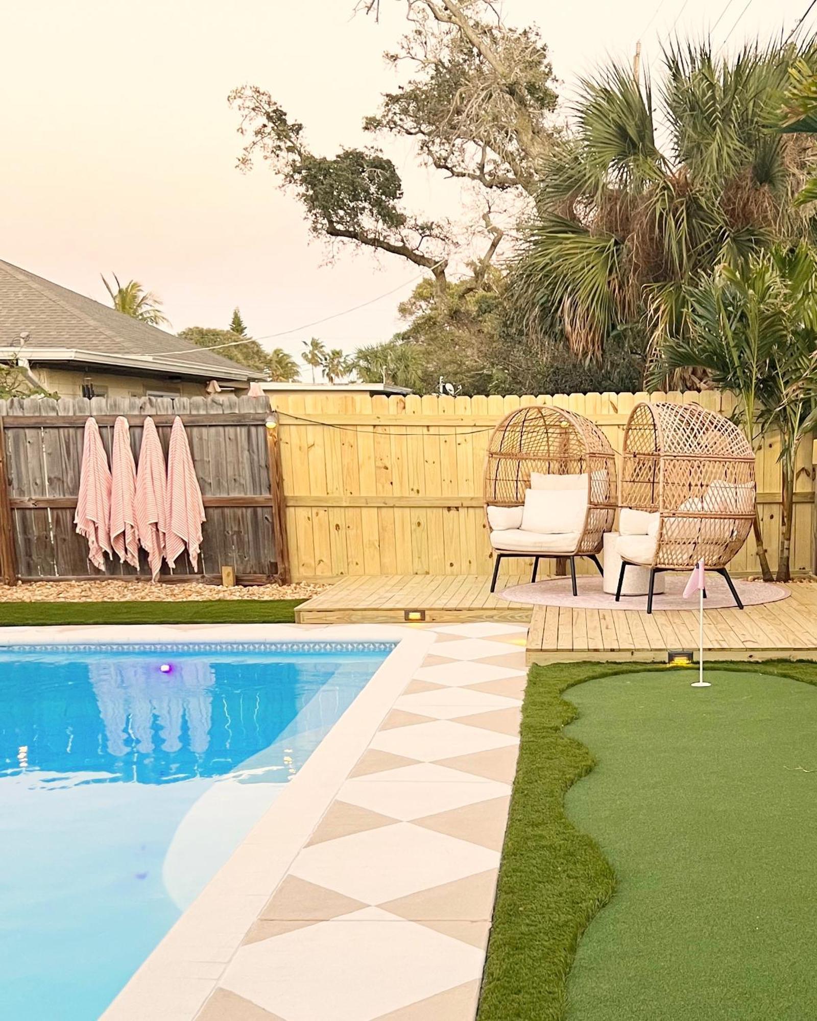 Luxury Villa 3 Blocks From The Beach With Pool A Fire Pit And Outdoor Oasis Cape Canaveral Esterno foto